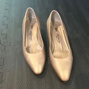 Pale Gold heels